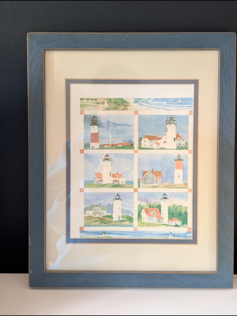 Cape Cod and Islands Lighthouses Limited Edition Print by Sandra Peterson